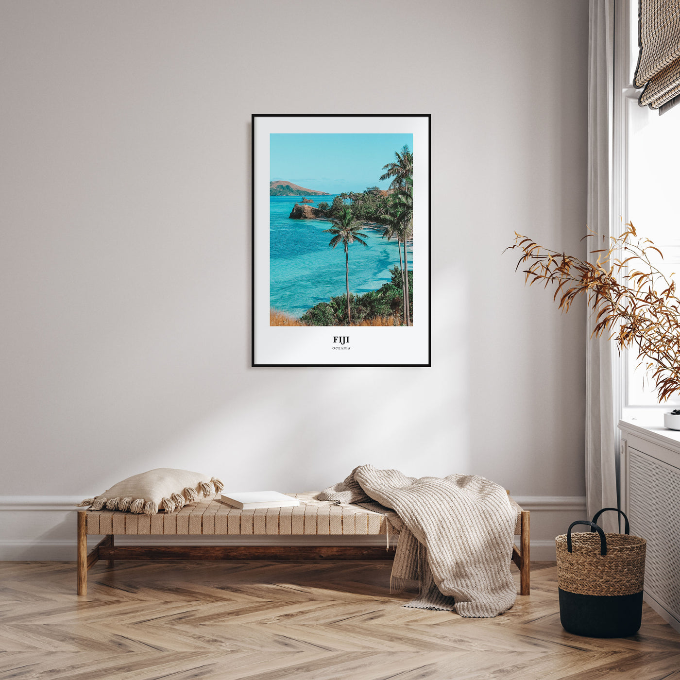 Fiji Portrait Color Poster