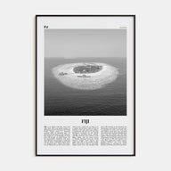 Fiji Travel B&W No 3 Poster