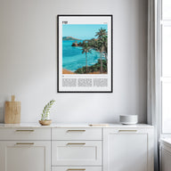 Fiji Travel Color Poster