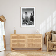 Financial District, New York City Photo B&W Poster