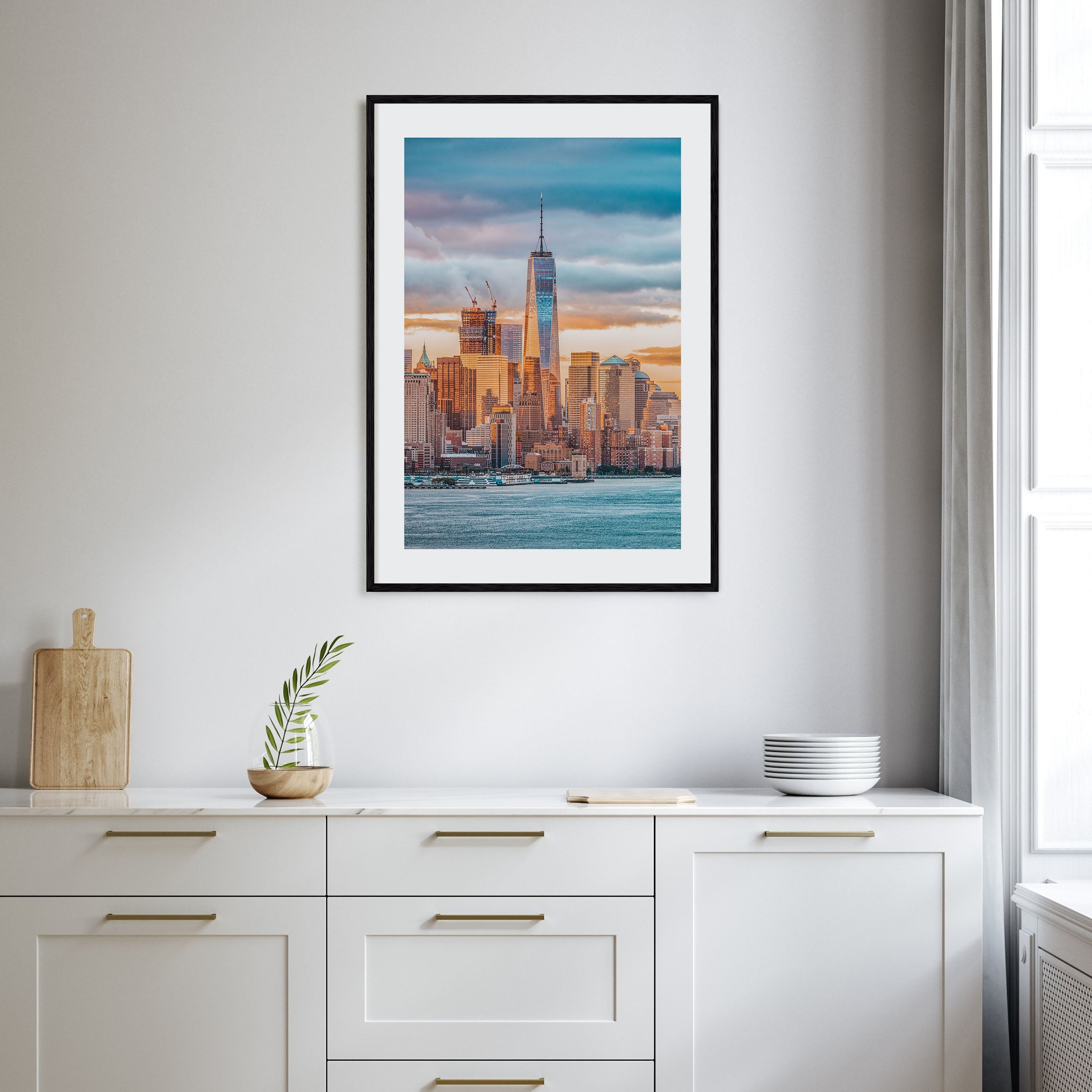 Financial District, New York City Photo Color Poster
