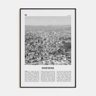 Finfinne Travel B&W Poster