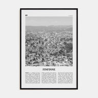 Finfinne Travel B&W Poster