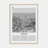 Finfinne Travel B&W Poster