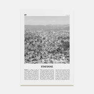 Finfinne Travel B&W Poster