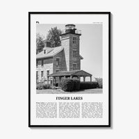Finger Lakes Print Black and White, Finger Lakes Wall Art, Finger Lakes Poster, Finger Lakes Photo, Finger Lakes Wall Décor, New York, USA