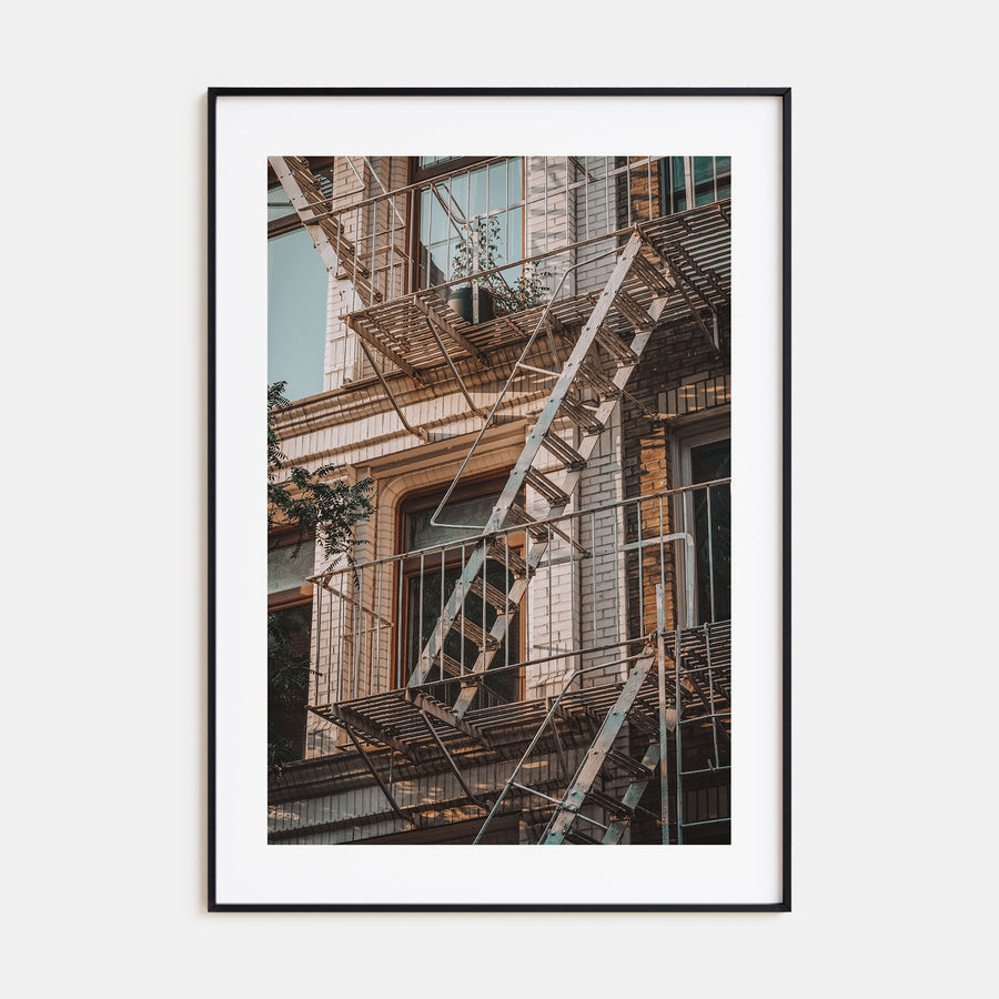 Fire Escapes Photo Color No 1 Poster