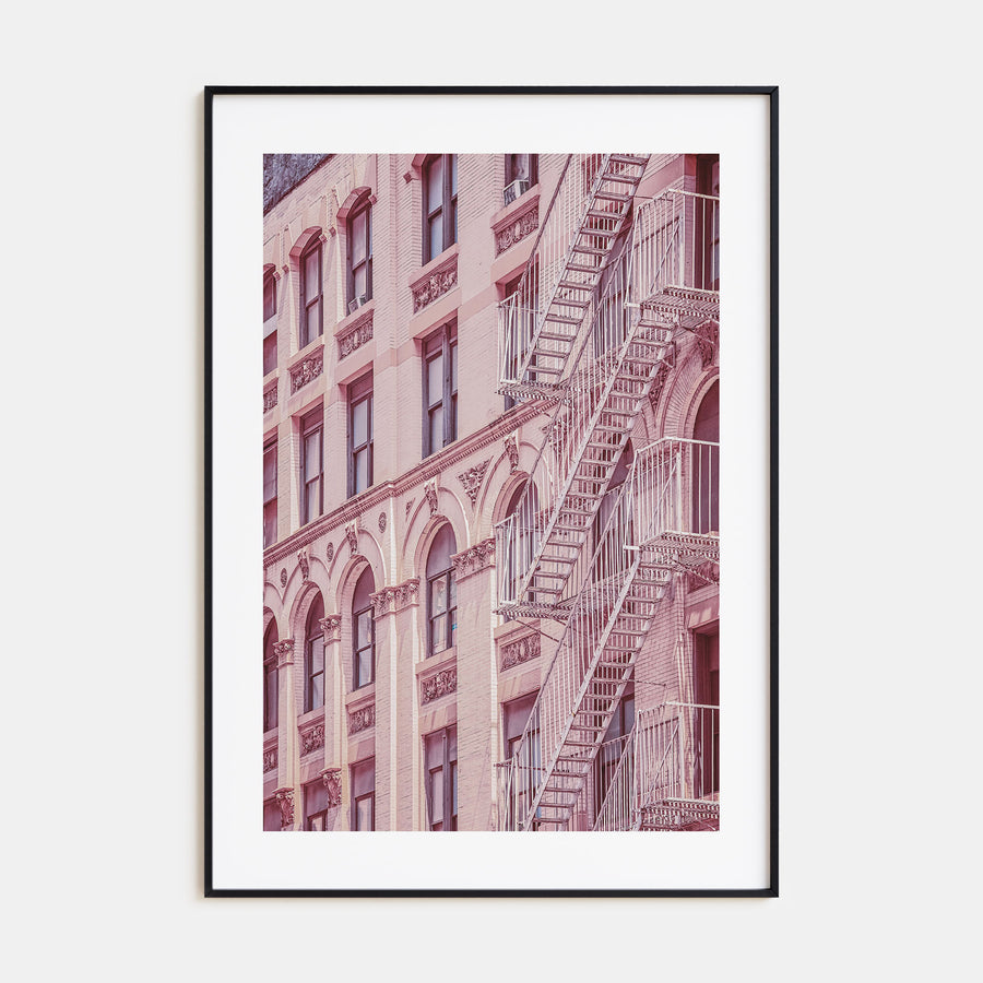 Fire Escapes Photo Color No 2 Poster