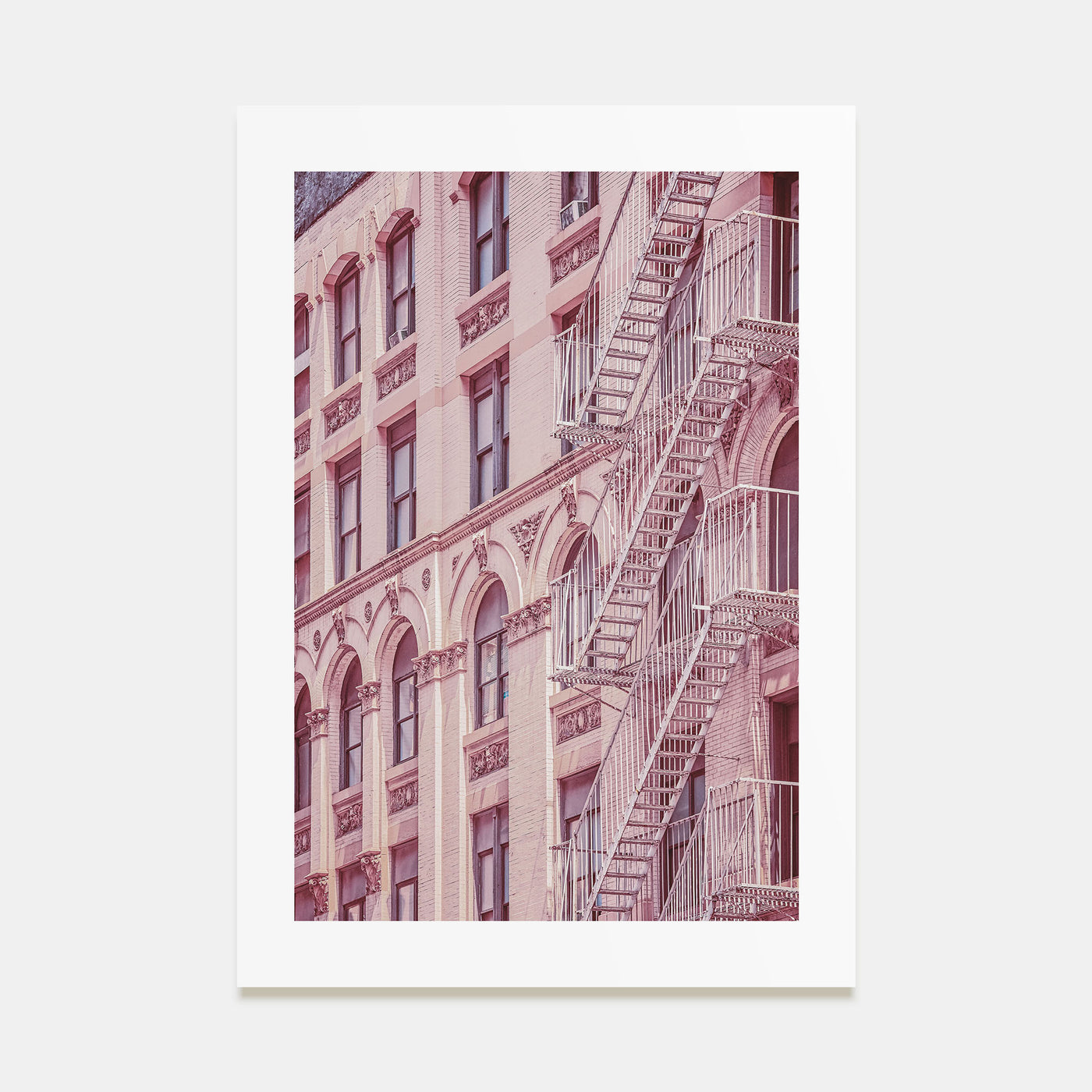 Fire Escapes Photo Color No 2 Poster