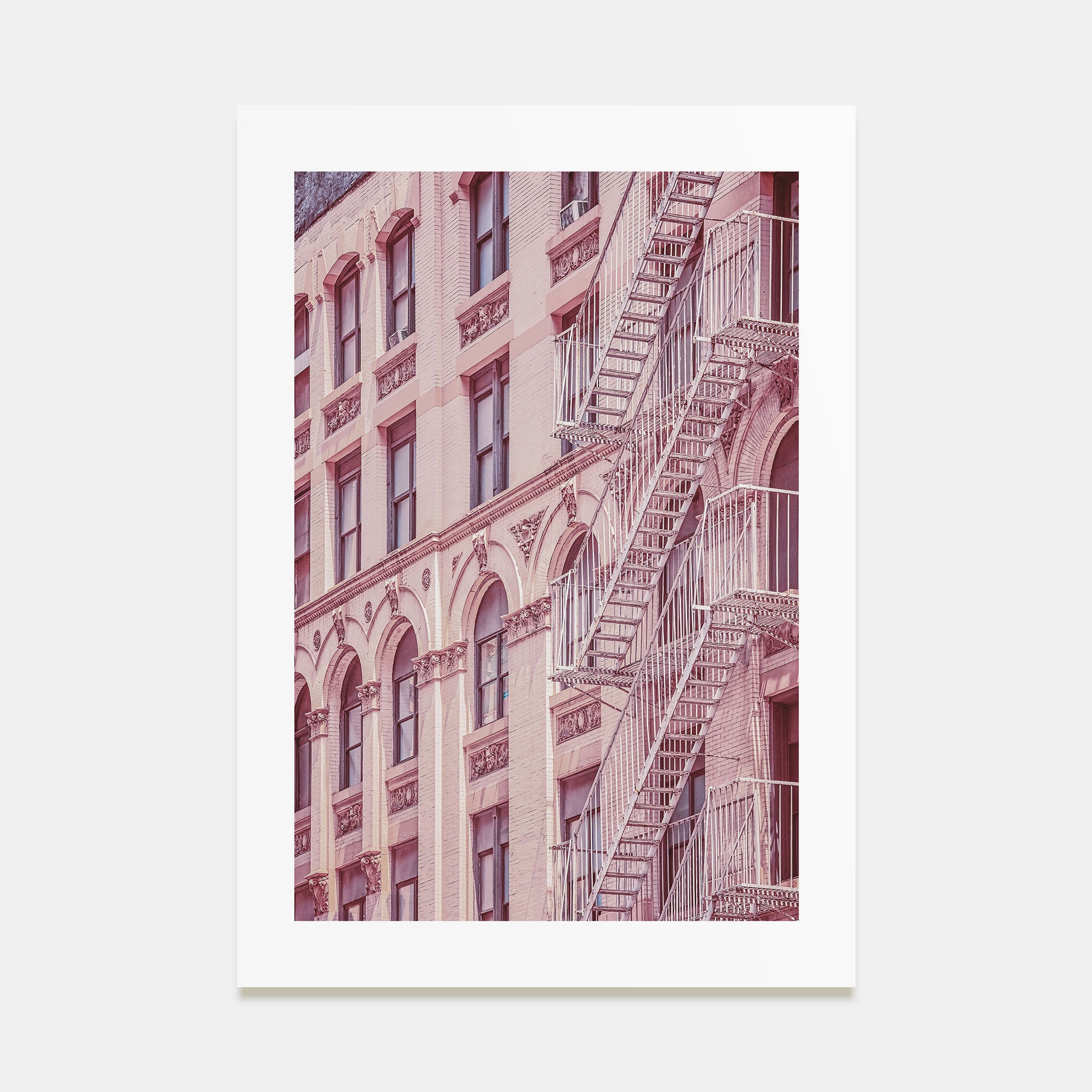 Fire Escapes Photo Color No 2 Poster