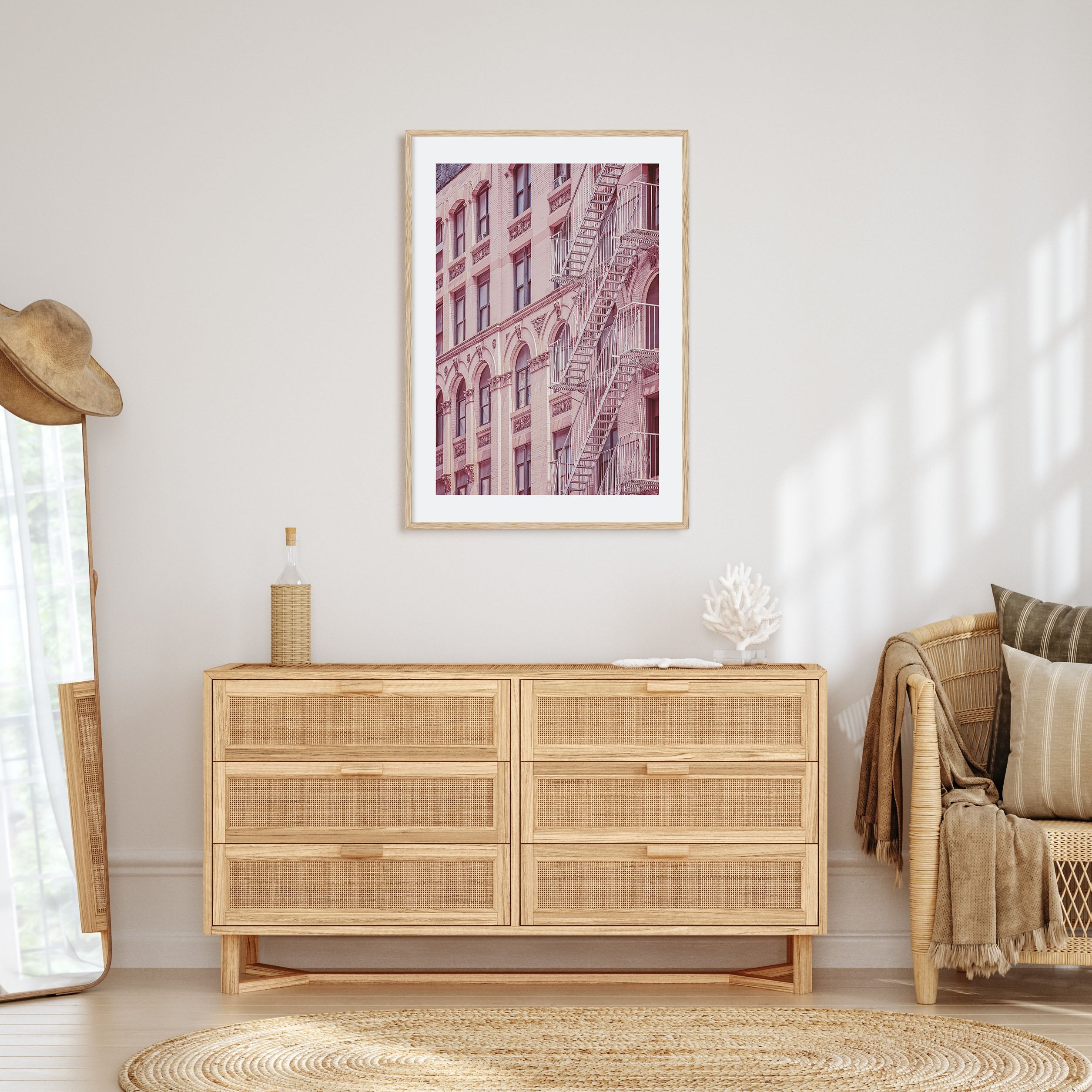 Fire Escapes Photo Color No 2 Poster