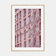 Fire Escapes Photo Color No 2 Poster