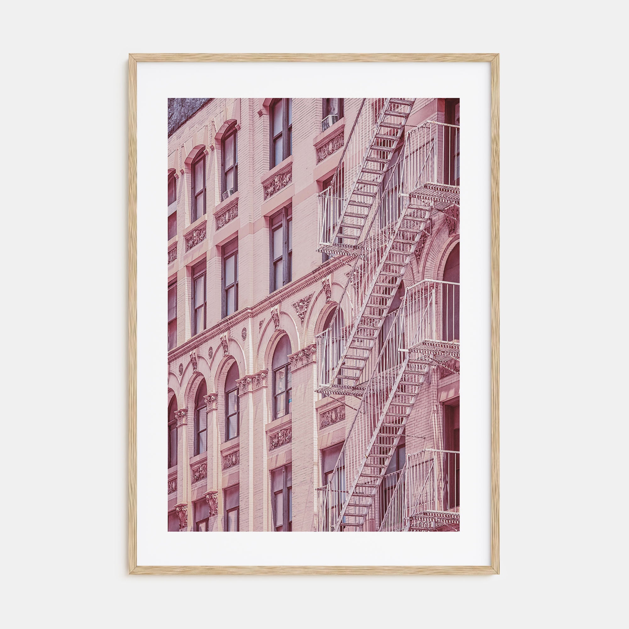 Fire Escapes Photo Color No 2 Poster