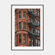 Fire Escapes Photo Color No 3 Poster