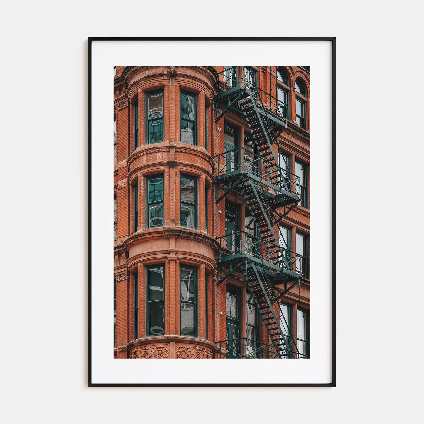 Fire Escapes Photo Color No 3 Poster