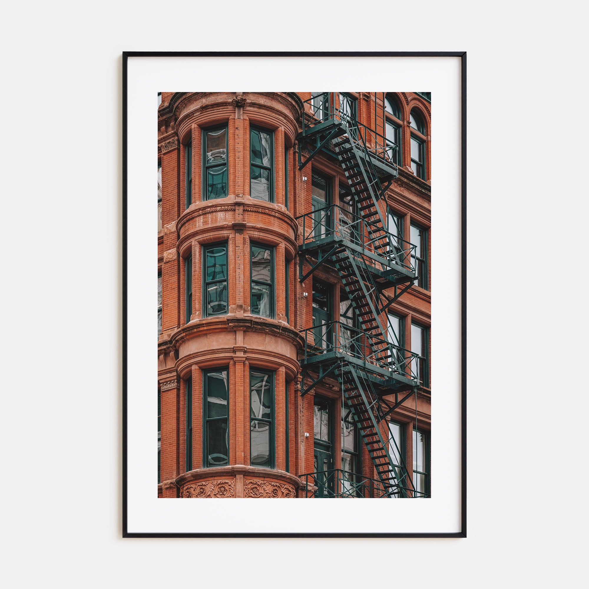 Fire Escapes Photo Color No 3 Poster