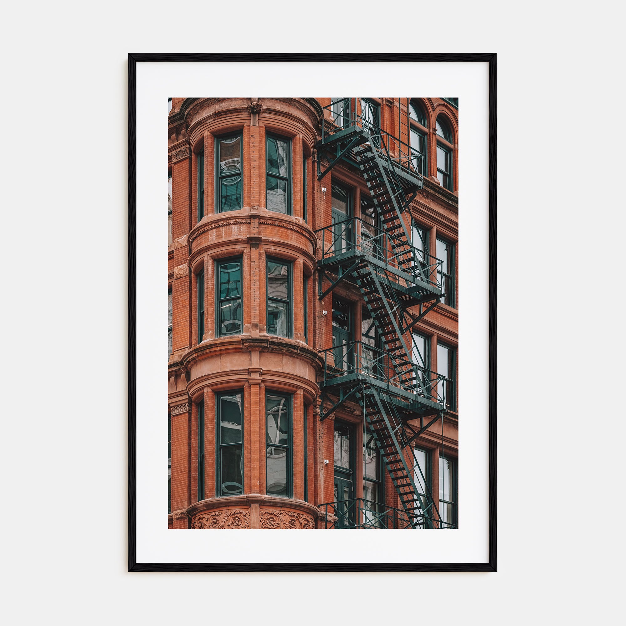 Fire Escapes Photo Color No 3 Poster