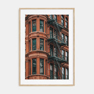 Fire Escapes Photo Color No 3 Poster