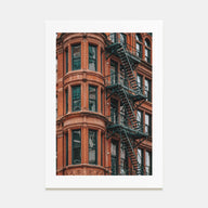 Fire Escapes Photo Color No 3 Poster