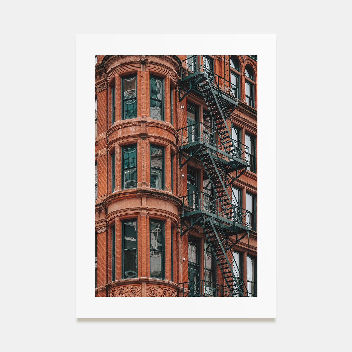 Fire Escapes Photo Color No 3 Poster