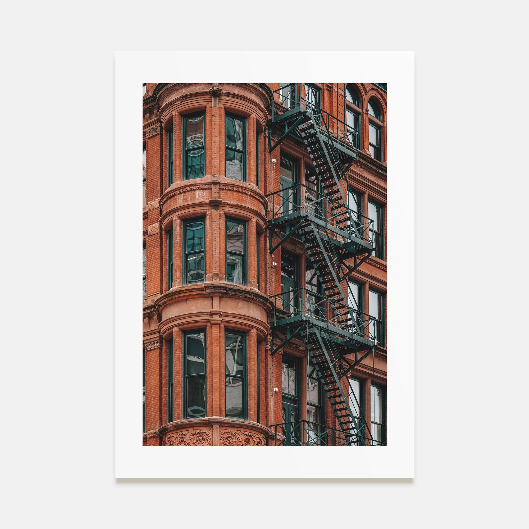 Fire Escapes Photo Color No 3 Poster
