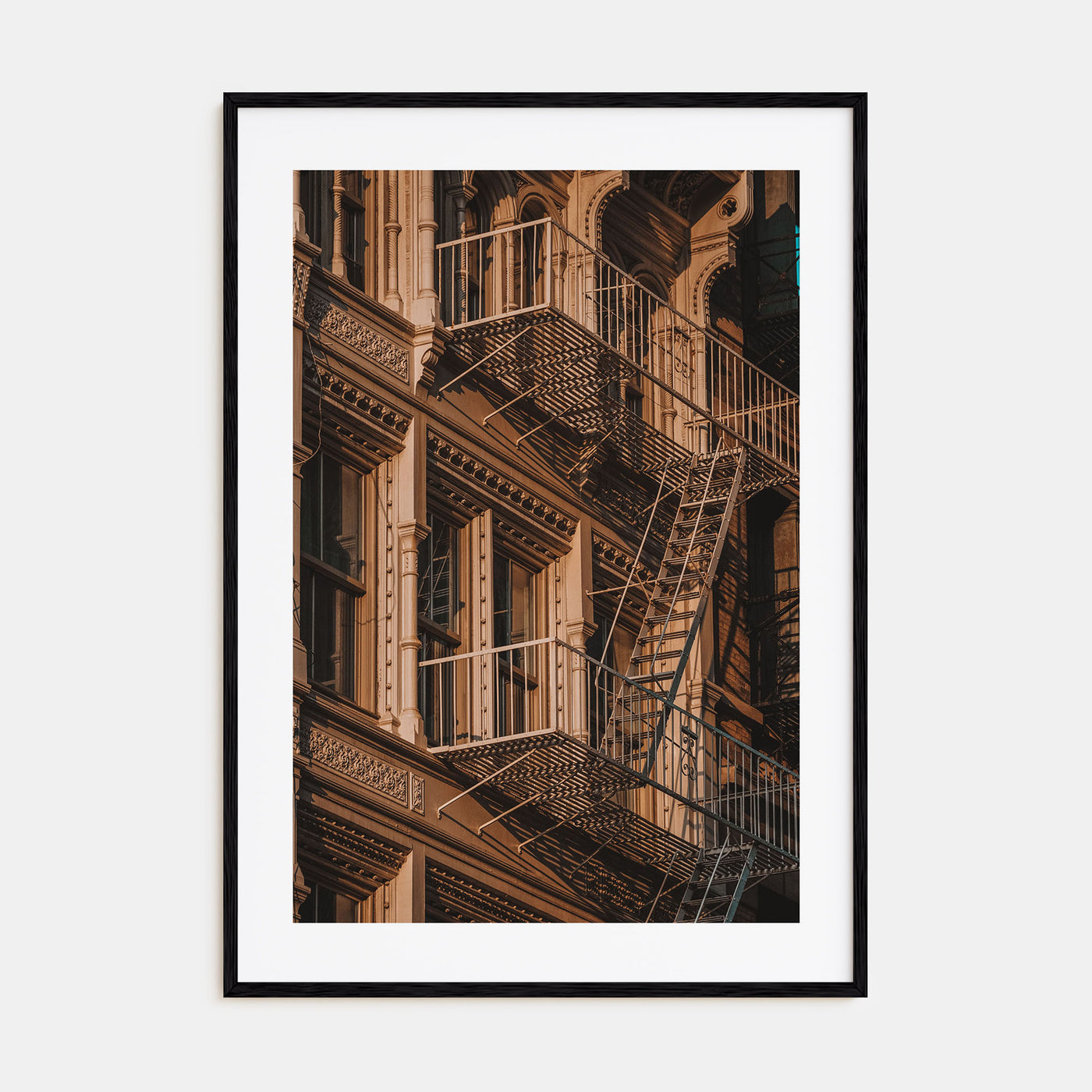 Fire Escapes Photo Color No 4 Poster