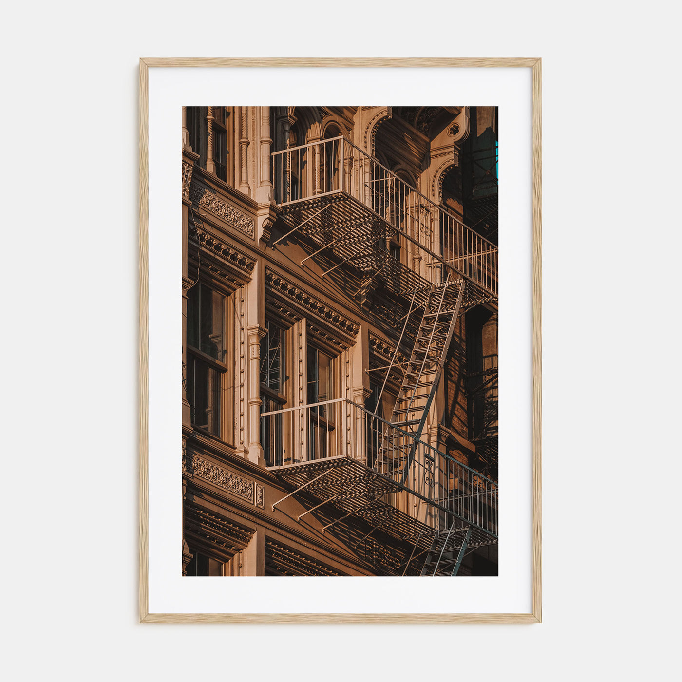 Fire Escapes Photo Color No 4 Poster