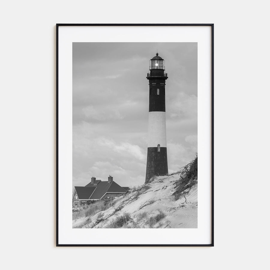 Fire Island Photo B&W Poster