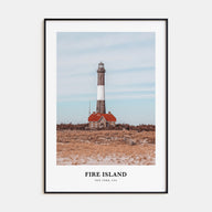 Fire Island Portrait Color No 1 Poster