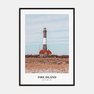 Fire Island Portrait Color No 1 Poster