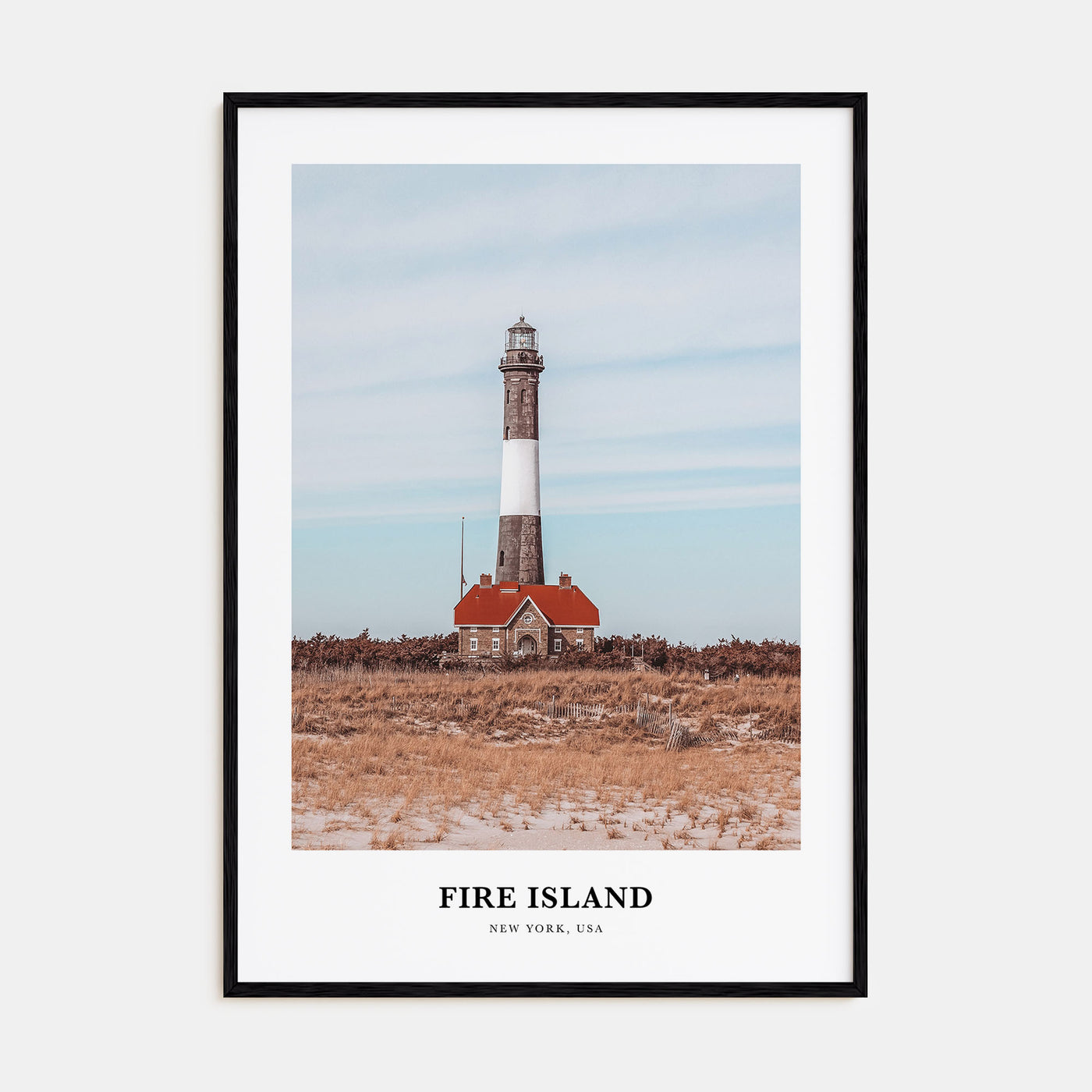 Fire Island Portrait Color No 1 Poster