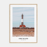 Fire Island Portrait Color No 1 Poster