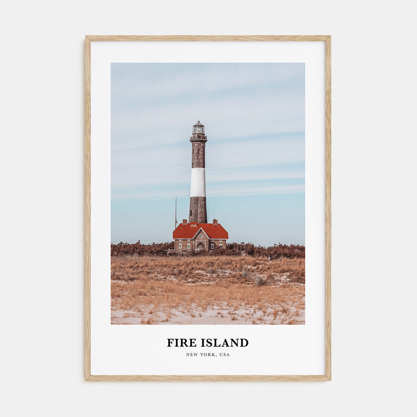 Fire Island Portrait Color No 1 Poster