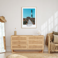 Fire Island Portrait Color No 2 Poster