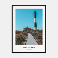 Fire Island Portrait Color No 2 Poster
