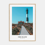 Fire Island Portrait Color No 2 Poster