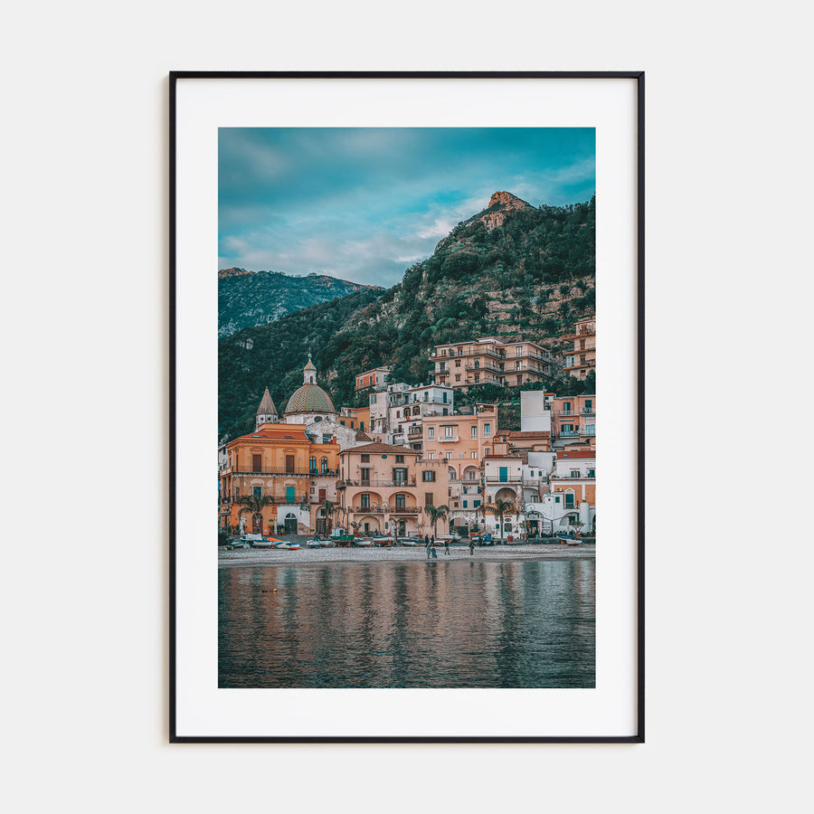 Fishing Village Photo Color Poster