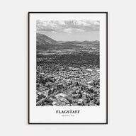 Flagstaff Portrait B&W Poster