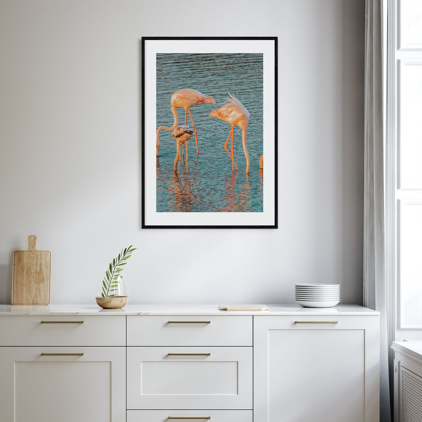 Flamingo Photo Color No 1 Poster