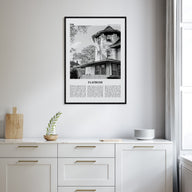 Flatbush Travel B&W Poster