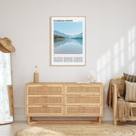 Flathead County Travel Color Poster