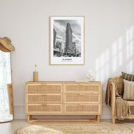 Flatiron Portrait B&W Poster