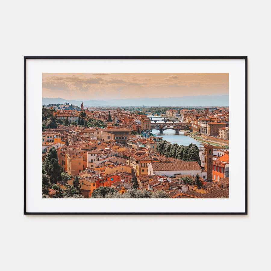 Florence Landscape Color Poster