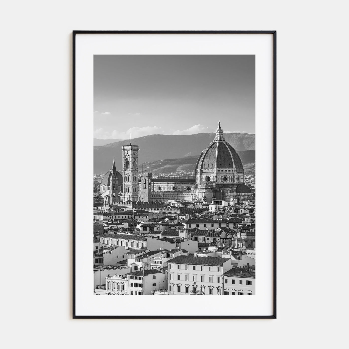 Florence Photo B&W No 1 Poster