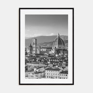 Florence Photo B&W No 1 Poster