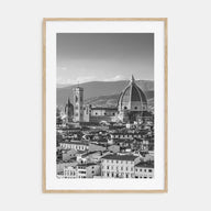 Florence Photo B&W No 1 Poster