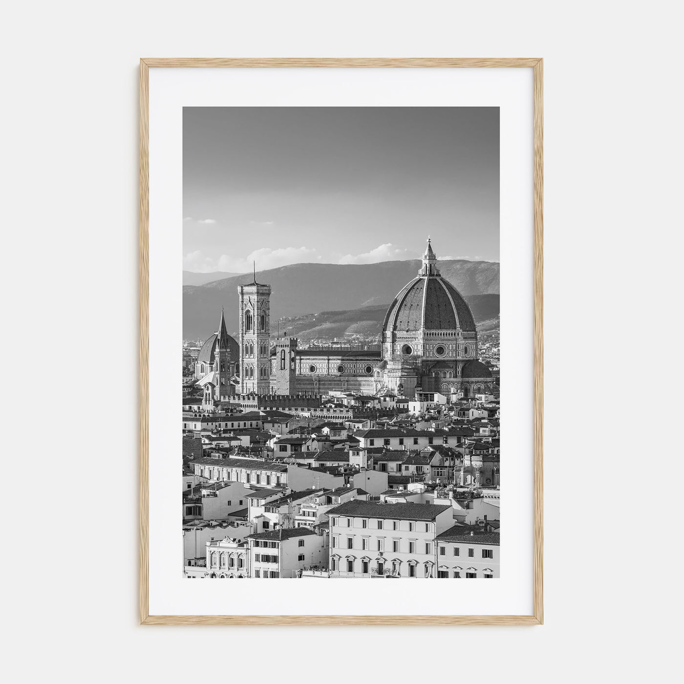 Florence Photo B&W No 1 Poster