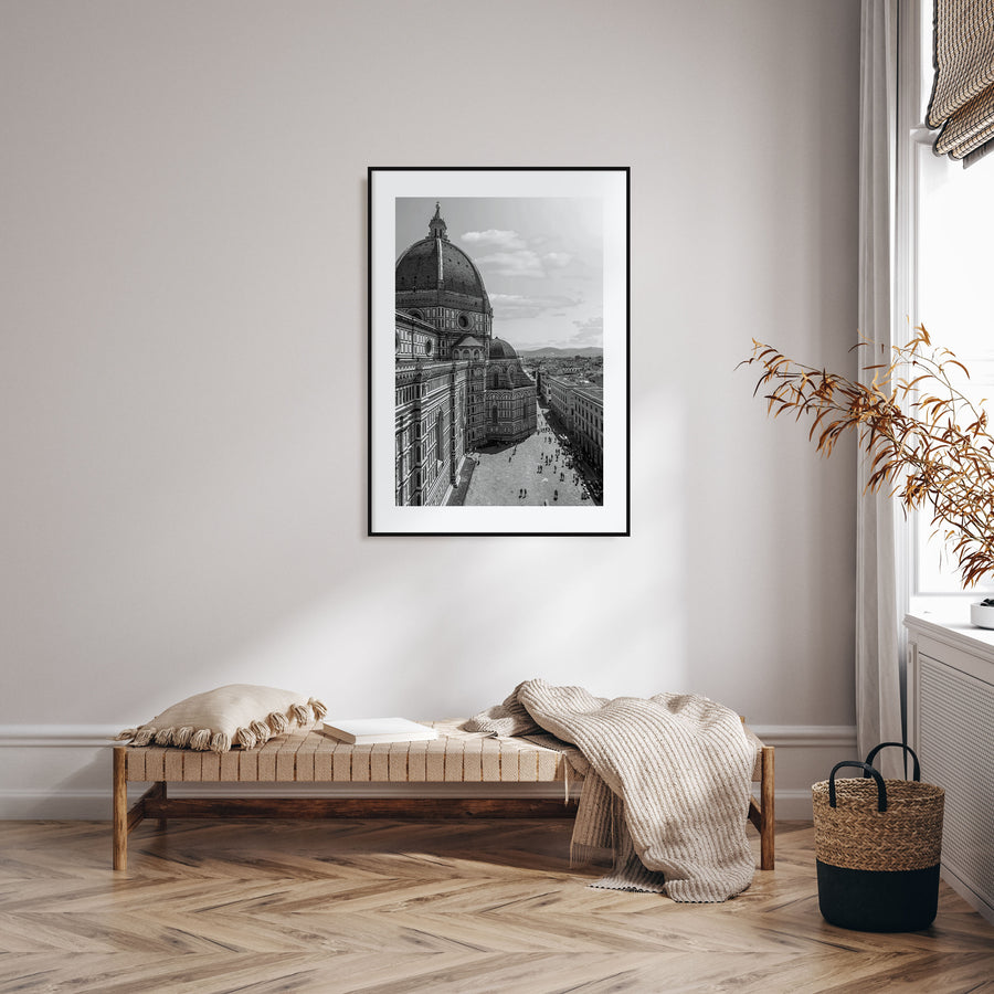 Florence Photo B&W No 2 Poster