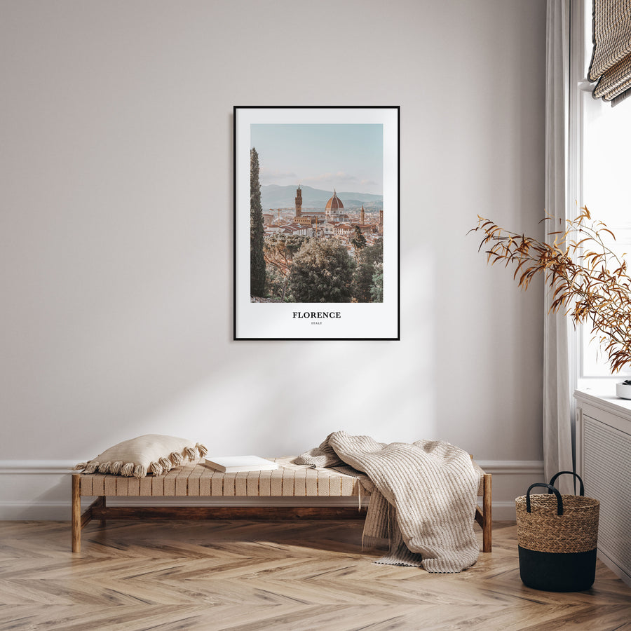 Florence Portrait Color No 1 Poster