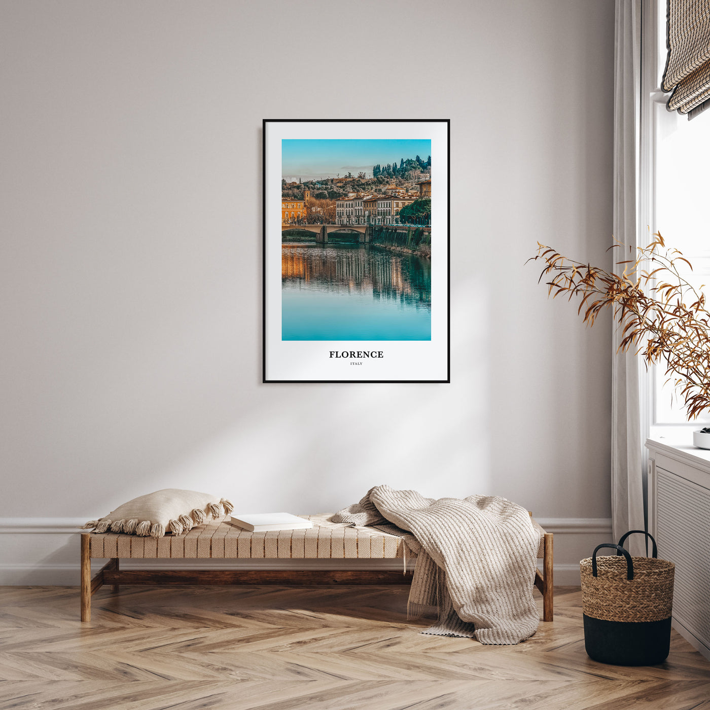 Florence Portrait Color No 2 Poster